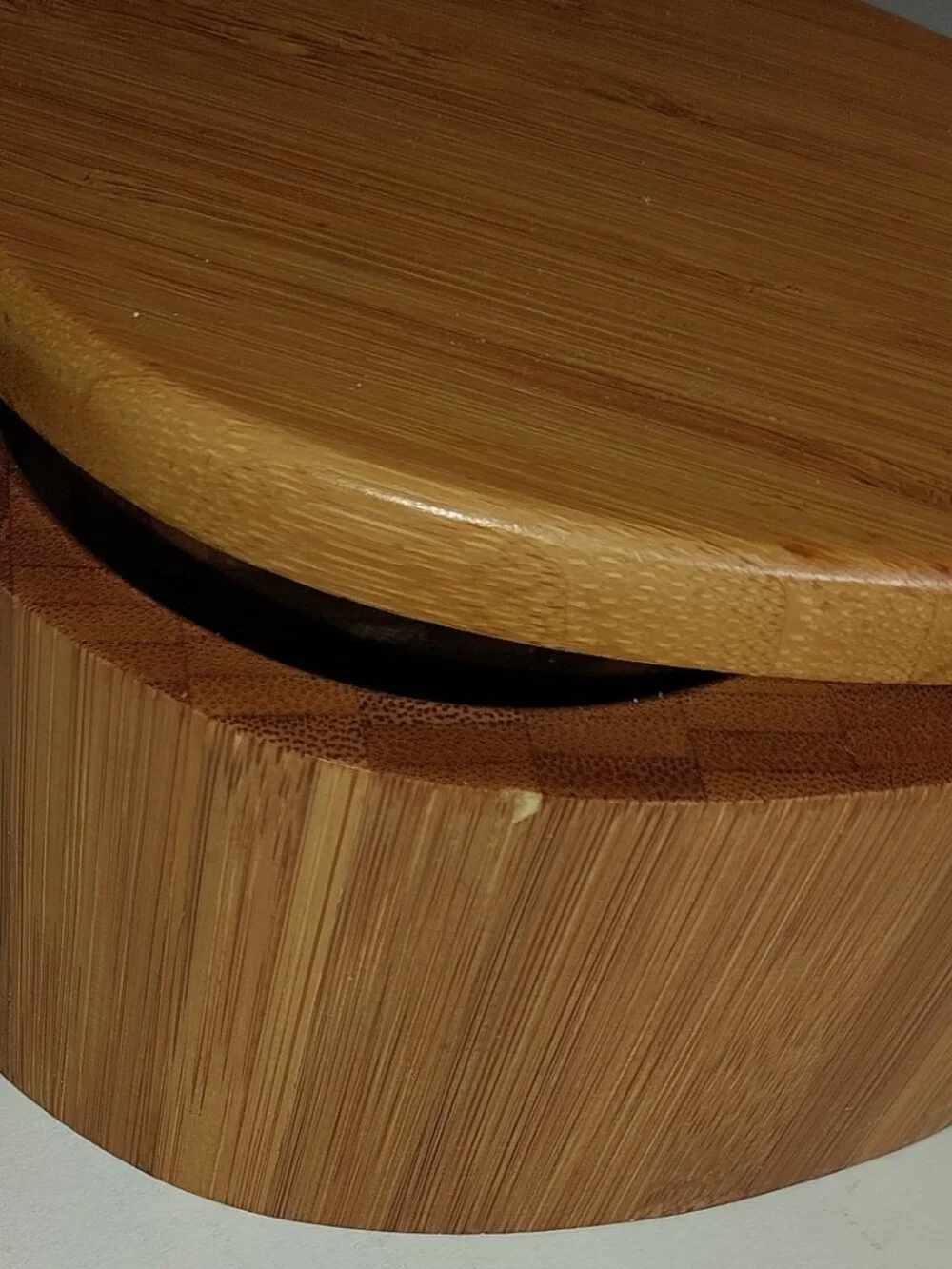 Crate and Barrel Salt Box